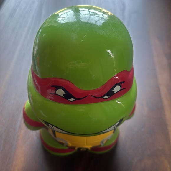 TMNT/Teenage Mutant Ninja Turtle Raphael Coin Bank 2015 - No base plug - Picture 2 of 7